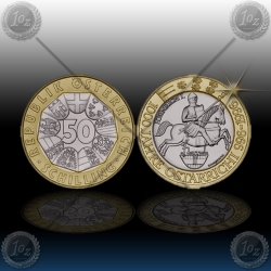 AVSTRIJA 50 Schilling 1996 "Millennium"